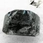 2.72 CT.Natural Emerald 7*8.5 mm. Titanium Green Blue Schiller Streaks Jenakite