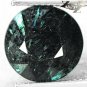 5.91 CT.Natural Round 11.5 mm Titanium Blue Schiller Streaks Mauritania Jenakite