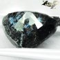 4.05 CT.Natural Trillion 10.5 mm. Titanium Blue Schiller Streaks Black Jenakite