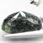 3.69 CT.Natural Oval 9*11 mm. Titanium Green Blue Schiller Streaks Jenakite Gems