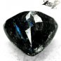 3.72 CT.Natural Trillion 10 mm. Intense Titanium Blue Schiller Streaks Jenakite