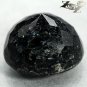 6.24 Ct.Natural Round 11 mm. Titanium Blue Schiller Streaks Pyrite Jenakite Gems
