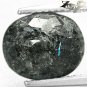 3.56 Ct.Natural Oval 9*11 mm. Titanium Blue Schiller Streaks Full Table Jenakite
