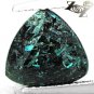2.9 CT.Natural Trillion 9mm.Titanium Blue Schiller Streaks Whole Piece Jenakite