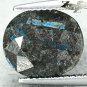 4.31 CT.Natural Oval 10*11.5 mm.Titanium Blue Schiller Streaks Whole Jenak