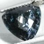 3.18 CT.Natural Trillion 10.5mm. Titanium Blue Schiller Streak Nuummite Jenakite