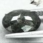 3.23 CT.Natural Oval 9*11 mm. Titanium Blue Schiller Streaks Mauritania Jenakite