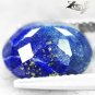 3.86 CT.Natural Oval 8.5*11 mm. Gold Pyrite Crystal Matrix Blue Lapis Lazuli Gem