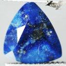 3.3 CT.Natural Trillion 9.5*10.5mm.Gold Pyrite Crystal Matrxi Azure Lapis Lazuli