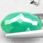 2.44 CT.Natural Oval 8*10 mm. Intense Emerald Green South Africa Verdite Gems