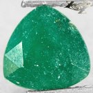 2.31 Ct.Natural Trillion 8.5 mm. Intense Emerald Green South Africa Verdite Gems