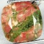 4.82 Ct.Natural Cushion 10.7 mm. Green Pink Crystal White Matrix USA Unakite Gem