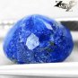 3.78 CT.Natural Oval 9*10 mm. Gold Pyrite Crystal Matrix Full Table Lapis Lazuli