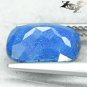 2.84 CT.Natural Cushion 8*10.5 mm. Gold Pyrite Crystal Matrix Azure Lapis Lazuli