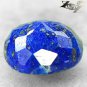 4.26 CT.Natural Oval 9*10.5 mm. Gold Pyrite Crystal Matrix Blue Lapis Lazuli Gem