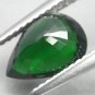 2.06 CT.VVS 1 Natural Pear 7*10 mm. Vivid Green Tanzania Chrome Tourmaline 鉻電氣石