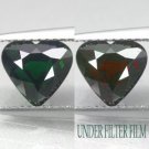 2.05 CT.VVS 1 Natural Heart 7.5*8 mm Tanzania Vivid Green Chrome Tourmaline 鉻電氣石