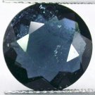 4.42 CT.Natural Round 11mm Intense Pure Blue Nigeria Indicolite Tourmaline 彩藍色碧璽