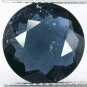 4.42 CT.Natural Round 11mm Intense Pure Blue Nigeria Indicolite Tourmaline 彩藍色碧璽