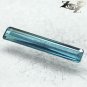 VVS Natural Rectangular 3*17 mm. Intense Blue Indicolite Tourmaline 1 CT.Gems