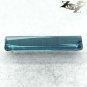 VVS 1 Natural Rectangular 3*15 mm. Nigeria Blue Indicolite Tourmaline 1.37 CT.