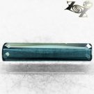VVS 1 Natural Rectangualr 3*16 mm. Nigeria Blue Indicolite Tourmaline 1.62 CT.