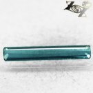 VVS Natural Rectangular 3*17 mm. Blue Nigeria Indicolite Tourmaline 1.04 CT.Gems