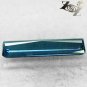 VVS Natural Rectangular 4*16 mm. Nigeria Blue Indicolite Tourmaline 1.99 CT.Gems