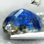 2.8 Ct.Rare Natural Cushion Gold Pyrite Matrix Azure Blue Africa Lapis Lazuli Gems