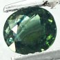 Natural Oval 5.7*6.5mm Green Blue Bi Color Liddicoatite Tourmaline 1.01 CT.&aring;&frac12;&copy;&egrave;��&egrave;�&sup2;&ccedil;&cent;&sect;&ccedil;�&frac12;
