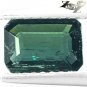Natural Emerald 5*7.5 mm. Nigeria Blue Indicolite Tourmaline 0.83 CT.Gemstones