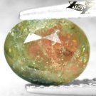 Natural Oval 6*7.5 mm. Watermelon Red Pink Green Liddicoatite Tourmaline 1.46 CT