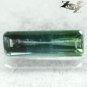 VVS Natural Rectangular 4*12 mm. Green Violet Blue Tri Color Tourmaline 1.44 CT.