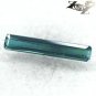 Natural Rectangular 3*16.5 mm. Green Blue Zone Bi Color Tourmaline 1.33 CT.Gem