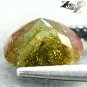 2.27 CT.Natural Oval 7*9 mm. Green Pink Zone Bi Color Liddicoatite Tourmaline