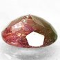 Natural Oval 6*8 mm. Green Pink Zone Bi Color Liddicoatite Tourmaline 1.36 CT.
