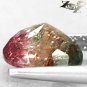 Natural Oval 6*8 mm. Green Yellow Pink Tri Color Liddicoatite Tourmaline 1.5 CT.