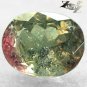 2.21 CT.Natural Oval 7*9 mm. Green Pink Bi Color Nigeria Liddicoatite Tourmaline
