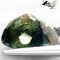 3.05 CT.Natural Oval 8*10 mm.Green Pink Bi Color Nigeria Liddicoatite Tourmaline
