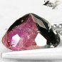2.33 CT.Natural Oval 7*9 mm. White Green Pink Tri Color Liddicoatite Tourmaline