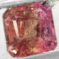 Firely Natural Emerald 5.5 mm. Pink Brown Orange Liddicoatite Tourmaline 1.1 Ct.