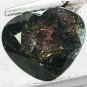 2.41 Ct.Natural Heart 8*9 mm. Pink Center Green Bi Color Liddicoatite Tourmaline