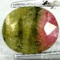 2.6 Ct.Natural Oval 8*10 mm. Pink Green Black Tri Color Liddicoatite Tourmaline