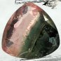 Natural Trillion 8 mm Pink Center Green Bi Color Liddicoatite Tourmaline 1.64 Ct