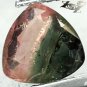 Natural Trillion 8 mm Pink Center Green Bi Color Liddicoatite Tourmaline 1.64 Ct