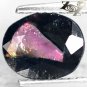 2.23 Ct.Rare Natural Oval 7*9 mm.Pink Green Bi Color Liddicoatite Tourmaline