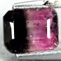 Natural Emerald 6*7 mm. Pink Green Bi Color Liddicoatite Tourmaline 1.57Ct.