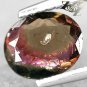 Natural Oval Green Pink Yellow Tri Color Liddicoatite Tourmaline 1.03 CT.Gems