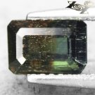 Natural Emerald 5.5*7.5 mm. Bi Color Red Rutile Blood Rain BG Tourmaline 1.34 CT