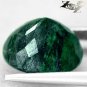 6.15 CT.Natural Oval 10*12 mm Black Patch Vein Vivid Hard Green Asia Maw Sit Sit